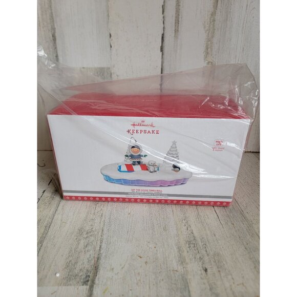Hallmark let the good times roll World of frosty friends Xmas figure - Picture 1 of 7